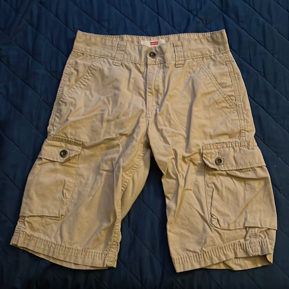 Levi’s Kids Khaki Cargo Shorts